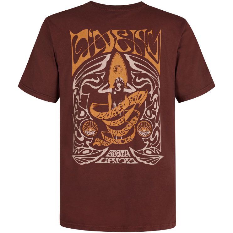 2025 O'Neill Mens O'Riginals Retro Back Print T-Shirt 2850316 - Hazel Spice